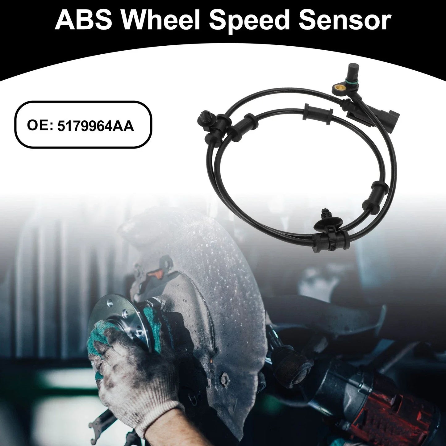 ABS Wheel Speed Sensor for Dodge Ram 2500 3500 Laramie (2003-2010)