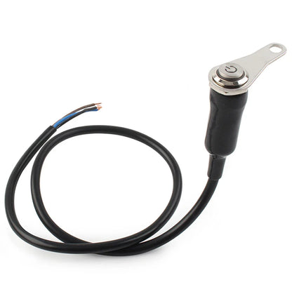 LED Switch ON/OFF for 7/8" Handlebar Mount Push Button Fog Headlight B