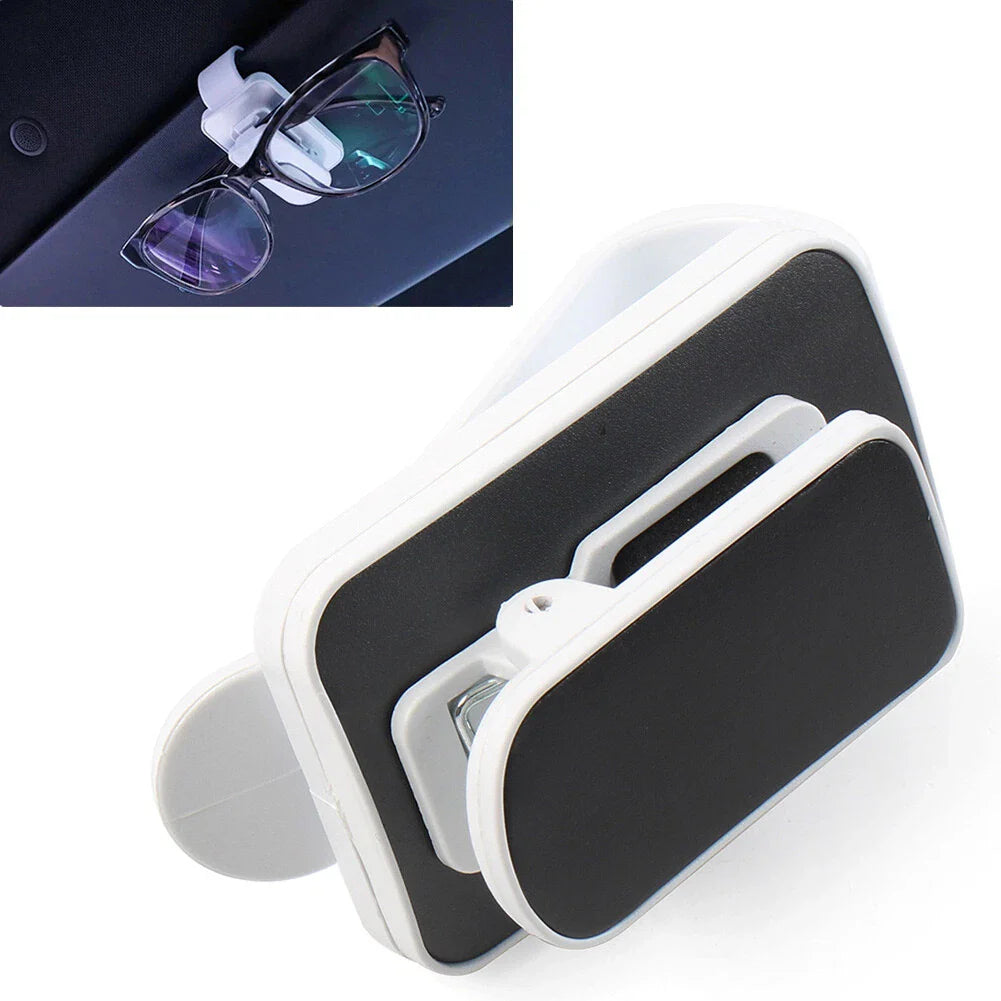 Universal Sun Visor Clip Holder for Glasses, Sunglasses, Cards