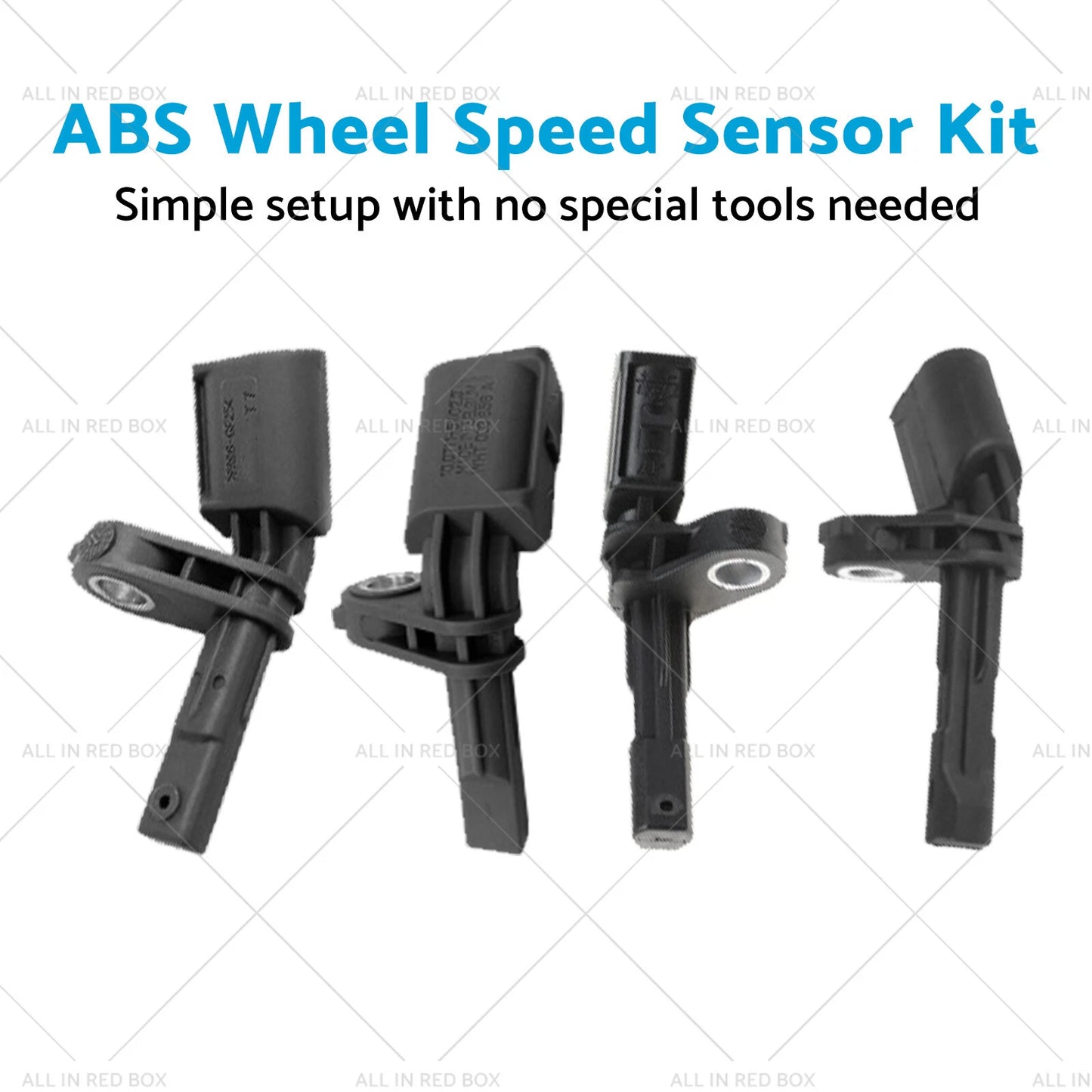 4 x ABS Wheel Speed Sensors for Audi Q7, VW Touareg, Porsche (2006-2015)