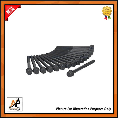 Head Gasket Set + Head Bolts for Hyundai H1 H350 Porter 2.5D (2004–2008)