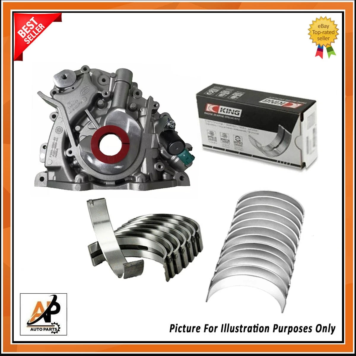 Engine Bearings and Oil Pump Replacement for Land Rover Range Rover Sport (2014–2023)