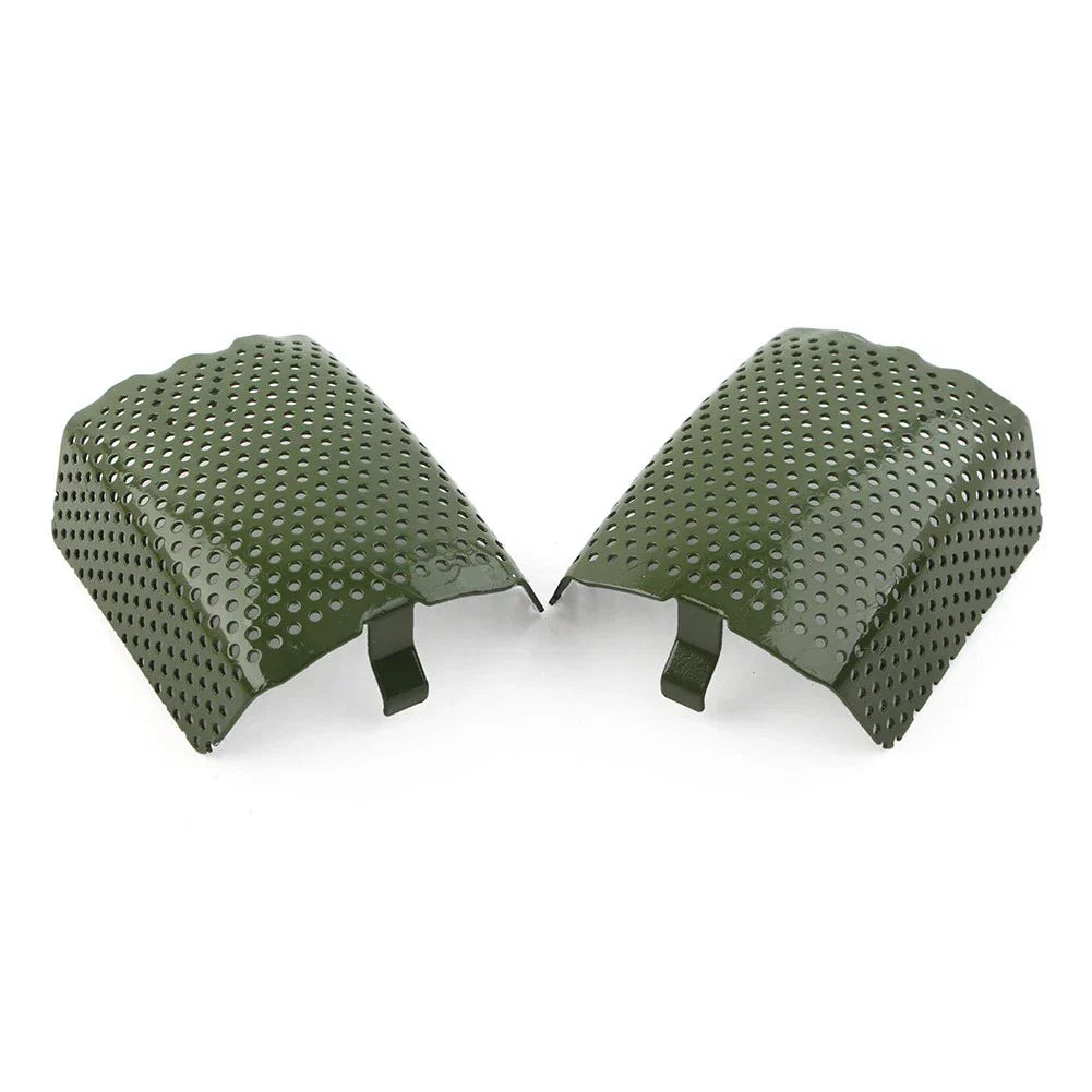 Green Front Caliper Screen Inserts  For Harley-Davidson V-Rod & Touring