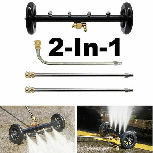 16" Pressure Washer Undercarriage Cleaner Extension Wand 4000 PSI