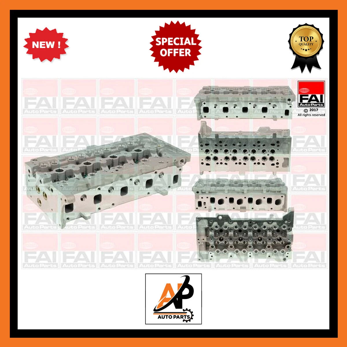 FAI Cylinder Head Replacement for Vauxhall Astra Corsa 1.3D (2013–2018)