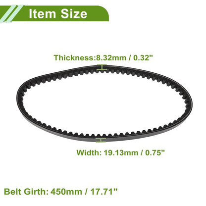 Drive Belt V-Belt for Honda Benry 50 Motorcycle (2003-2005)