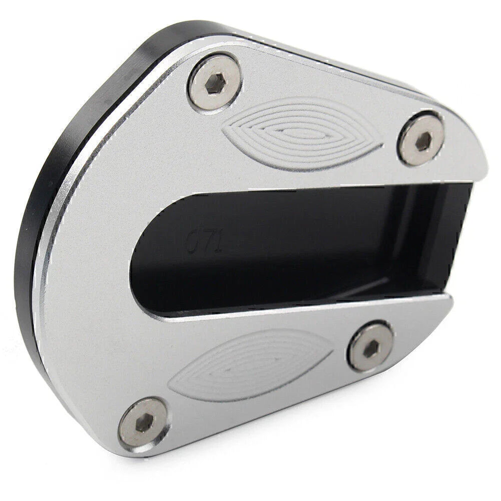 Black Side Stand Enlarger Pad for BENELLI TRK 502 (2017-2023)
