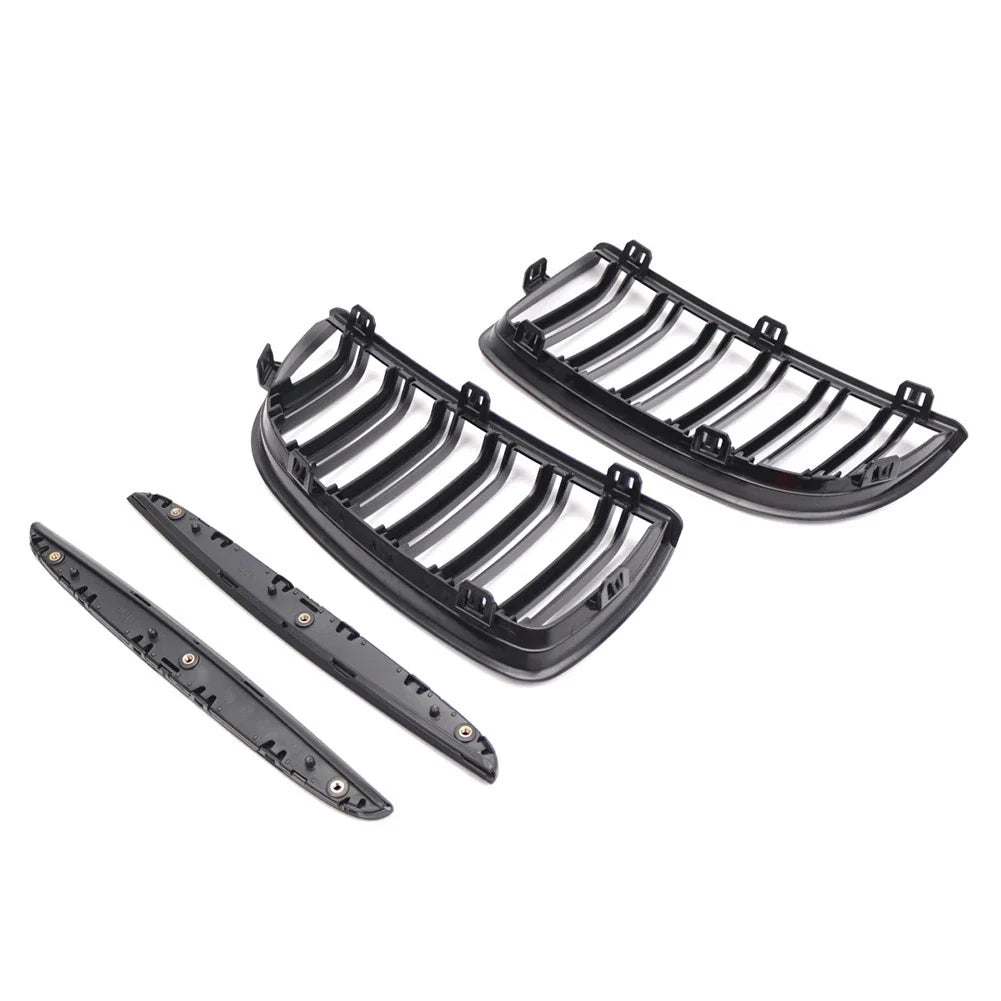 Dual Slat Front Kidney Grille for BMW 3-Series E90 E91 (2005-2008)