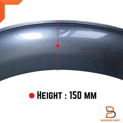 GREY K21 Fender Flare Arch for Nissan Navara NP300 D23 (2021-2023)