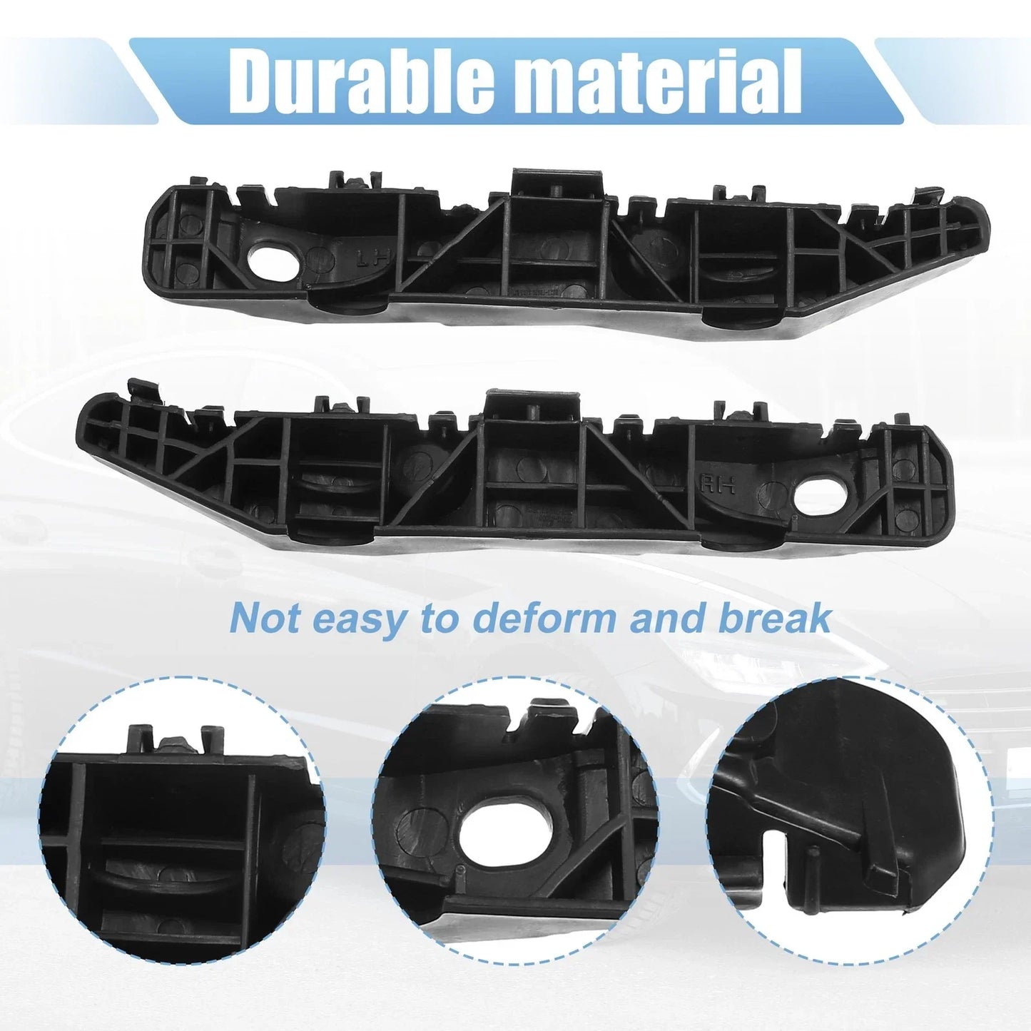 Front Left & Right Bumper Brackets for Hyundai (86514C2000) 2015-2020