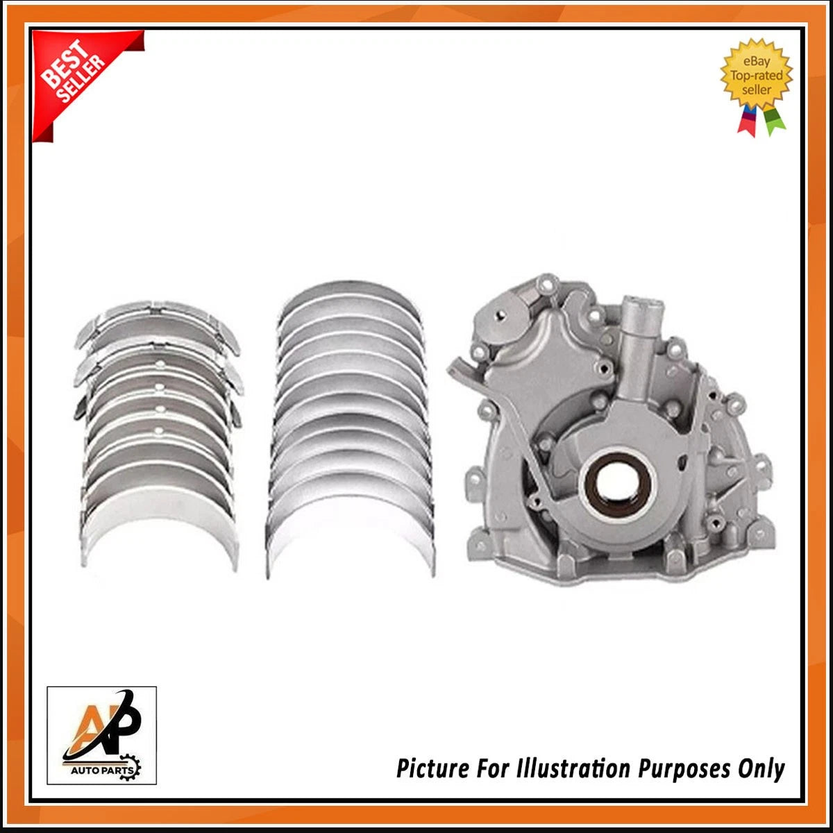 Crankshaft Assembly with Oil Pump and Bearings for Range Rover (2016–2022)