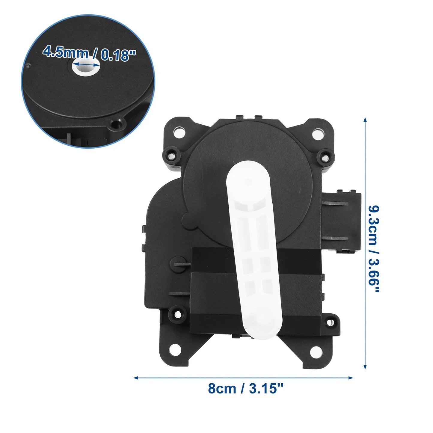 Air Door Actuator for Honda Odyssey (2011-2017) - Replacement 2 x Black