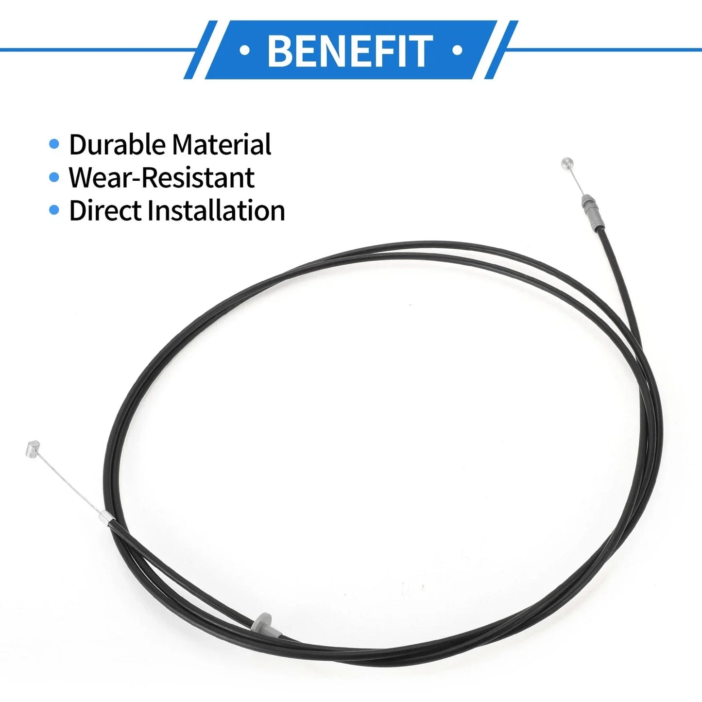 Hood Release Cable for Toyota Land Cruiser (No. 5363060210)
