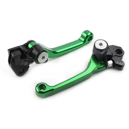 Green Brake Clutch Levers for Suzuki RMZ450 (2005-2022)