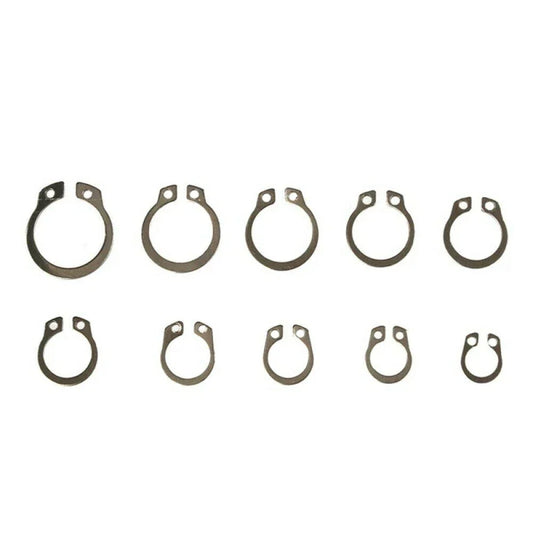 100Pcs/Set External Circlip Retaining Ring for Universal