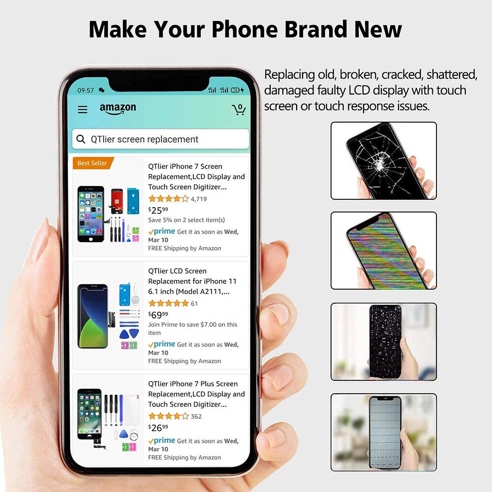 LCD Touch Screen Display for iPhone X XR XS MAX 11 Pro (2017-2020)