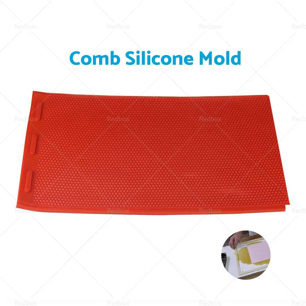 Beekeeping  Soft Red Beeswax Wax Sheets for DIY Silicone Comb Mold