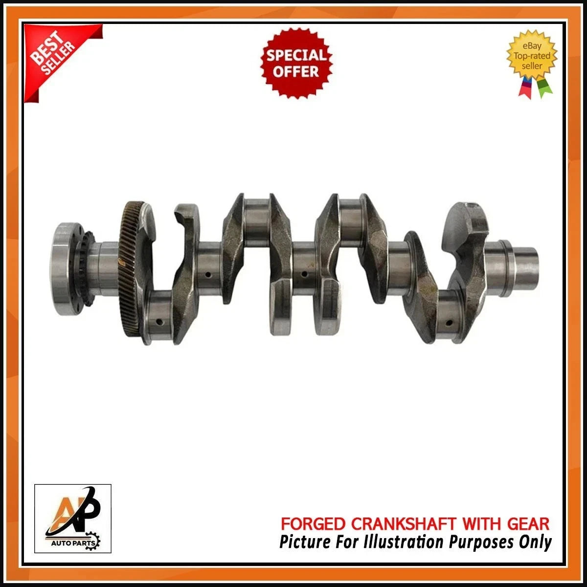 Forged Crankshaft with Engine Rebuild Kit for Jaguar Discovery V (2017–2020)
