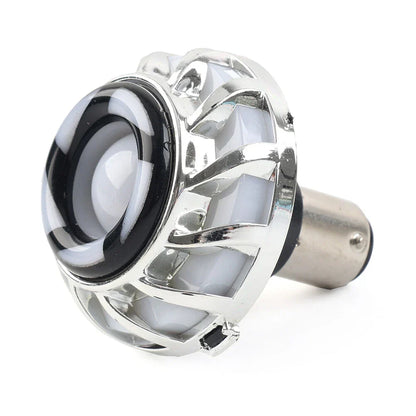 LED Motorcycle Tail Brake Lights - Colorful Angel Eye Strobe