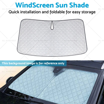 6 Layer WindScreen Sun Shade for Toyota Camry (2018-2023) UV Protection