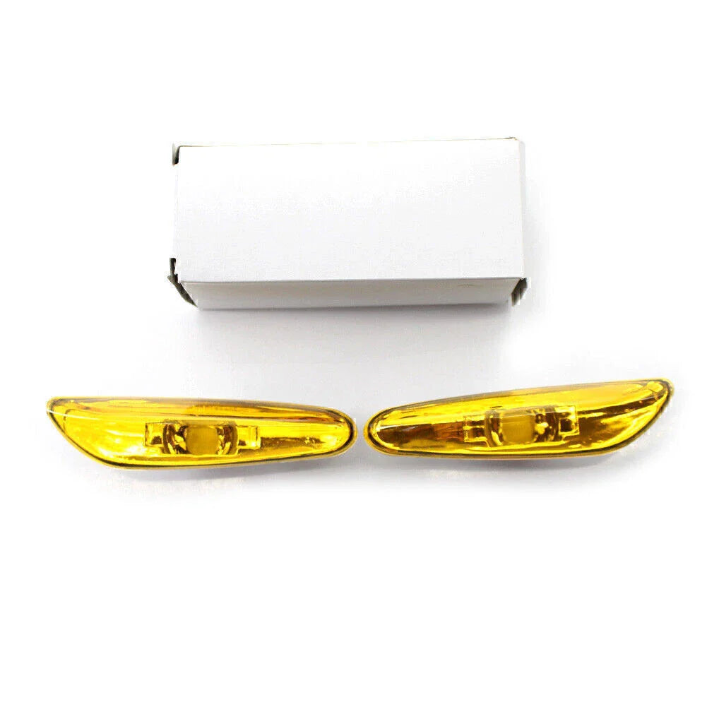 Side Marker Light Turn Signal Lamp Pair for BMW E46 4DR (2002-2005)