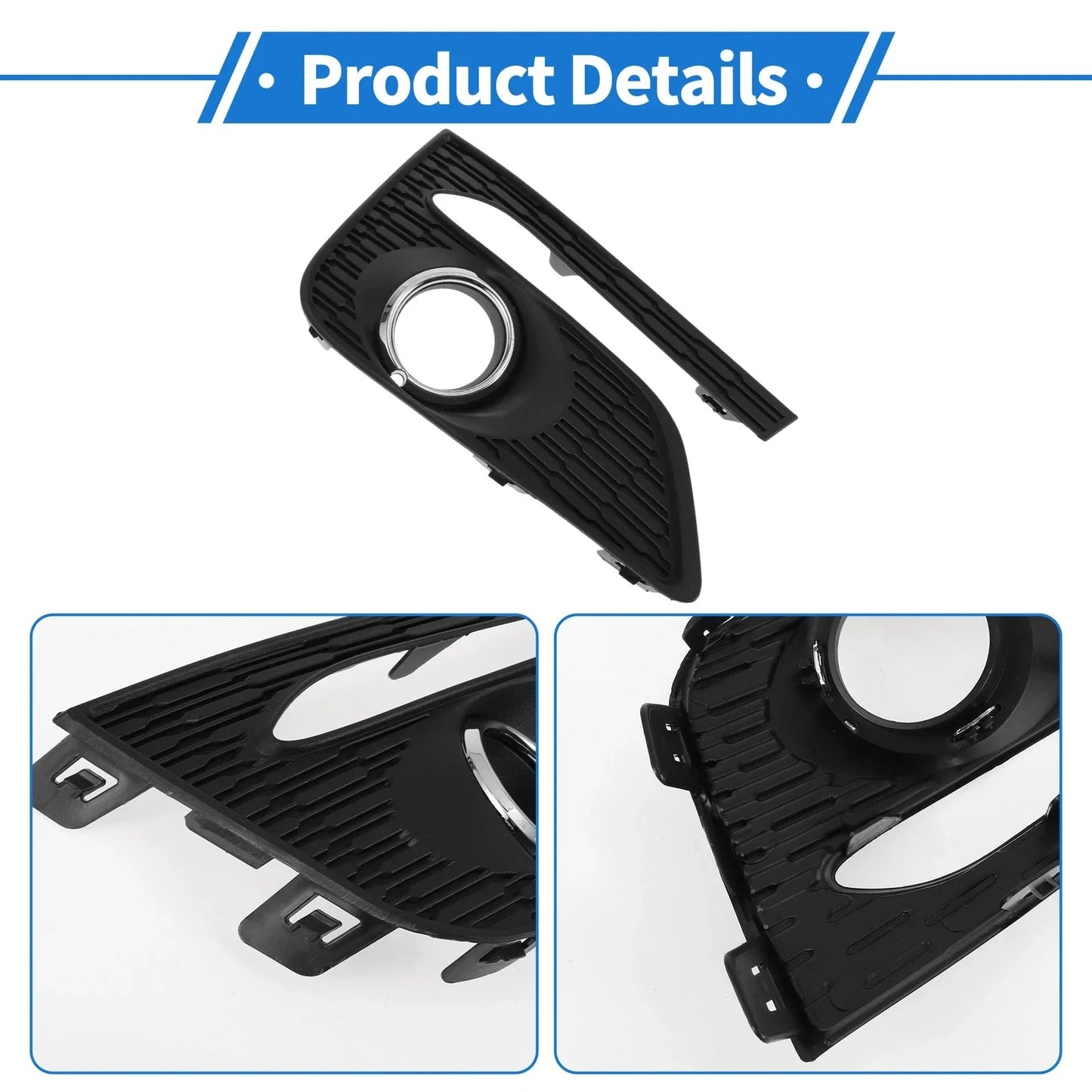 Front Left Fog Light Grill for Chevrolet Cruze (2017-2018)