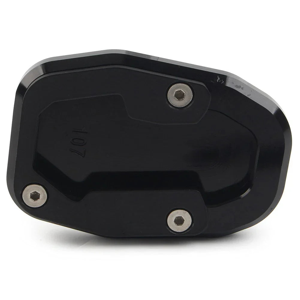 CNC Side Stand Enlarger Plate for Ducati Desert X 2022+ Aluminum Black