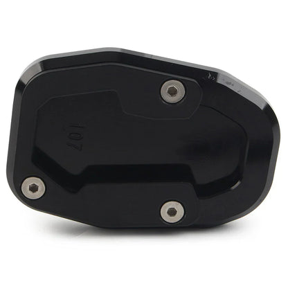 CNC Side Stand Enlarger Plate for Ducati Desert X 2022+ Aluminum Black