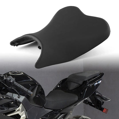 Front Driver Rider Seat for Kawasaki Ninja 400 Black (2018-2022)