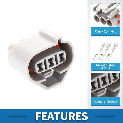 3 Pin Idle Air Control Connector for Honda K20 (2001-2006)