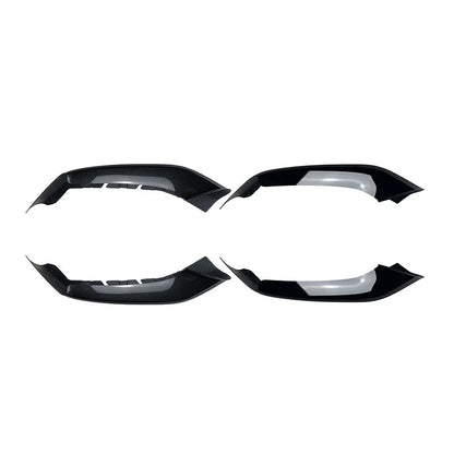 Front Bumper Splitter Lip Canard for BMW 5 Series G30 G31 G38 M Sport (2017-2020)