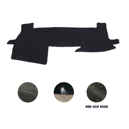 Non-Slip Dash Mat for Toyota Mark X (2009-2019) Dashboard Cover Black