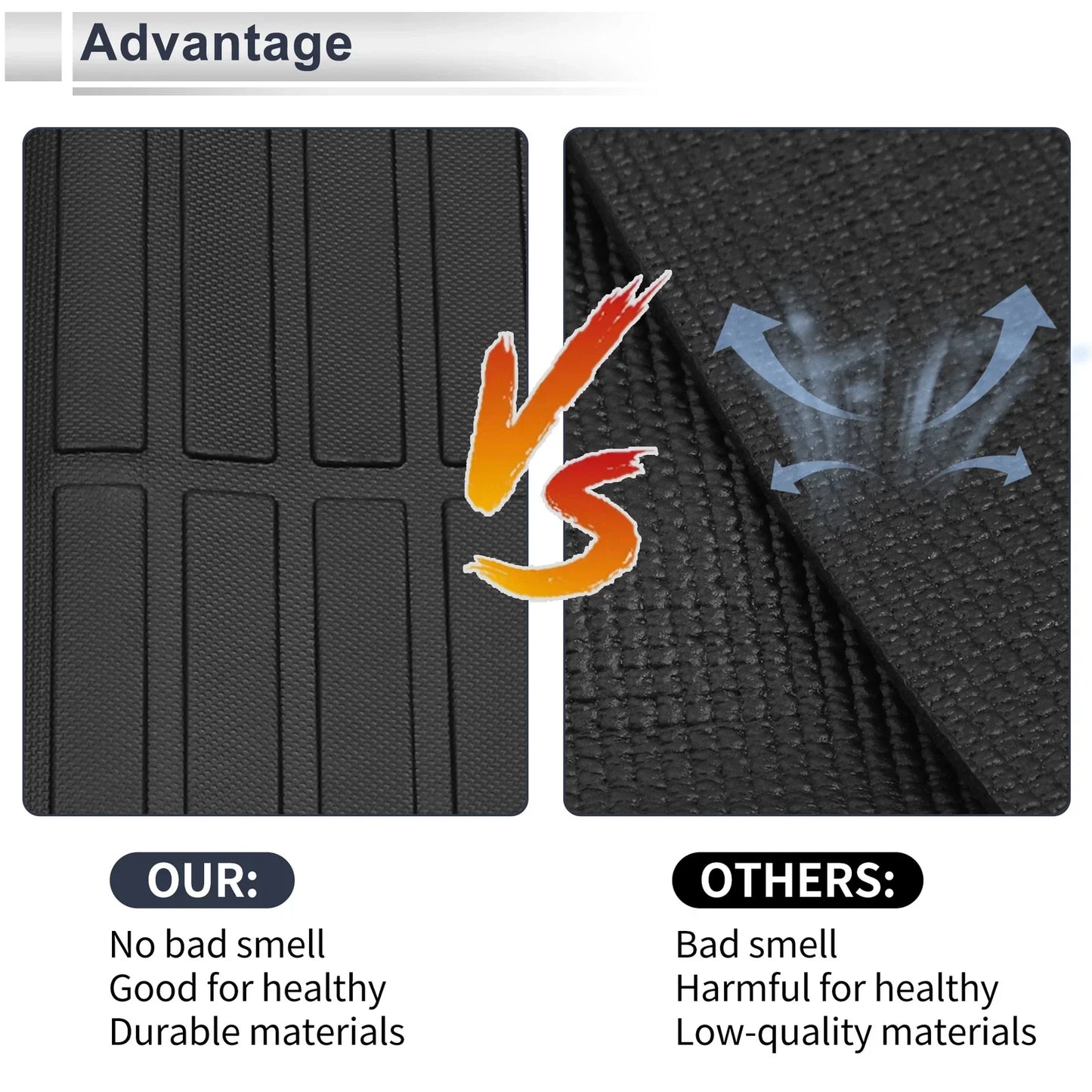 Cargo Liner Rear Trunk Mat for Honda Pilot (2023)
