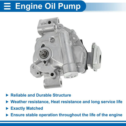 Engine Oil Pump for LEXUS HS250H 2010-2012 - High-Pressure Performance Pump