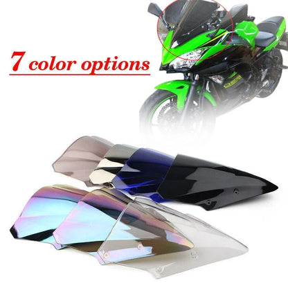 Dual Bubble Windscreen for Kawasaki Ninja 650 EX650 ER6F (2017-2019)
