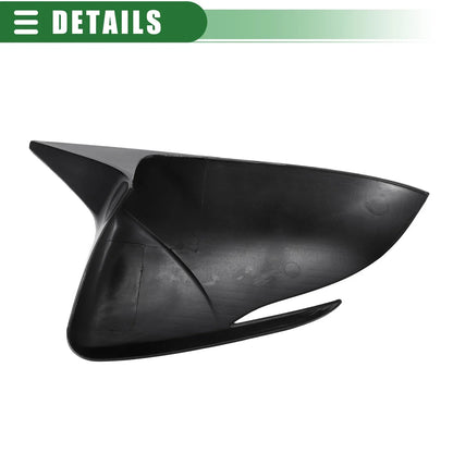 Rearview Mirror Caps for Hyundai Elantra 2017-2020 - Gloss Black (2017-2020)