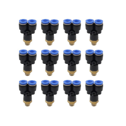 12pcs G1/8��������� Y Air Valve Fitting Connector for Tire Changer
