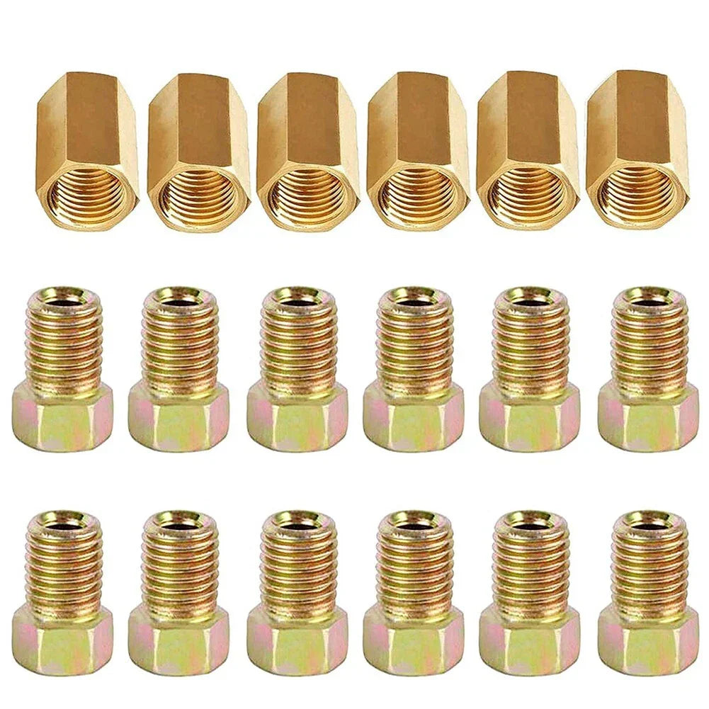 Replacement Brake Pipe Fittings 18pcs 3/8in for Vehicle