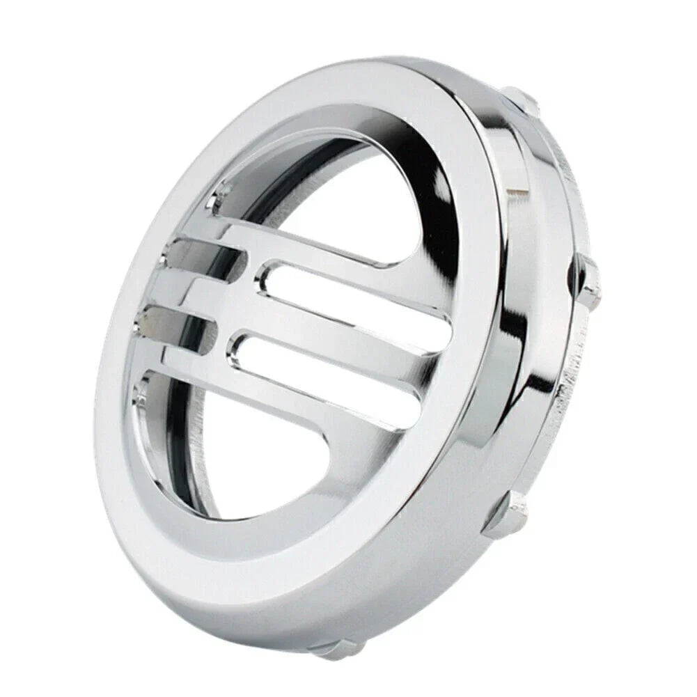 Chrome Horn Decorative Cover for Bobber Motorcycle
