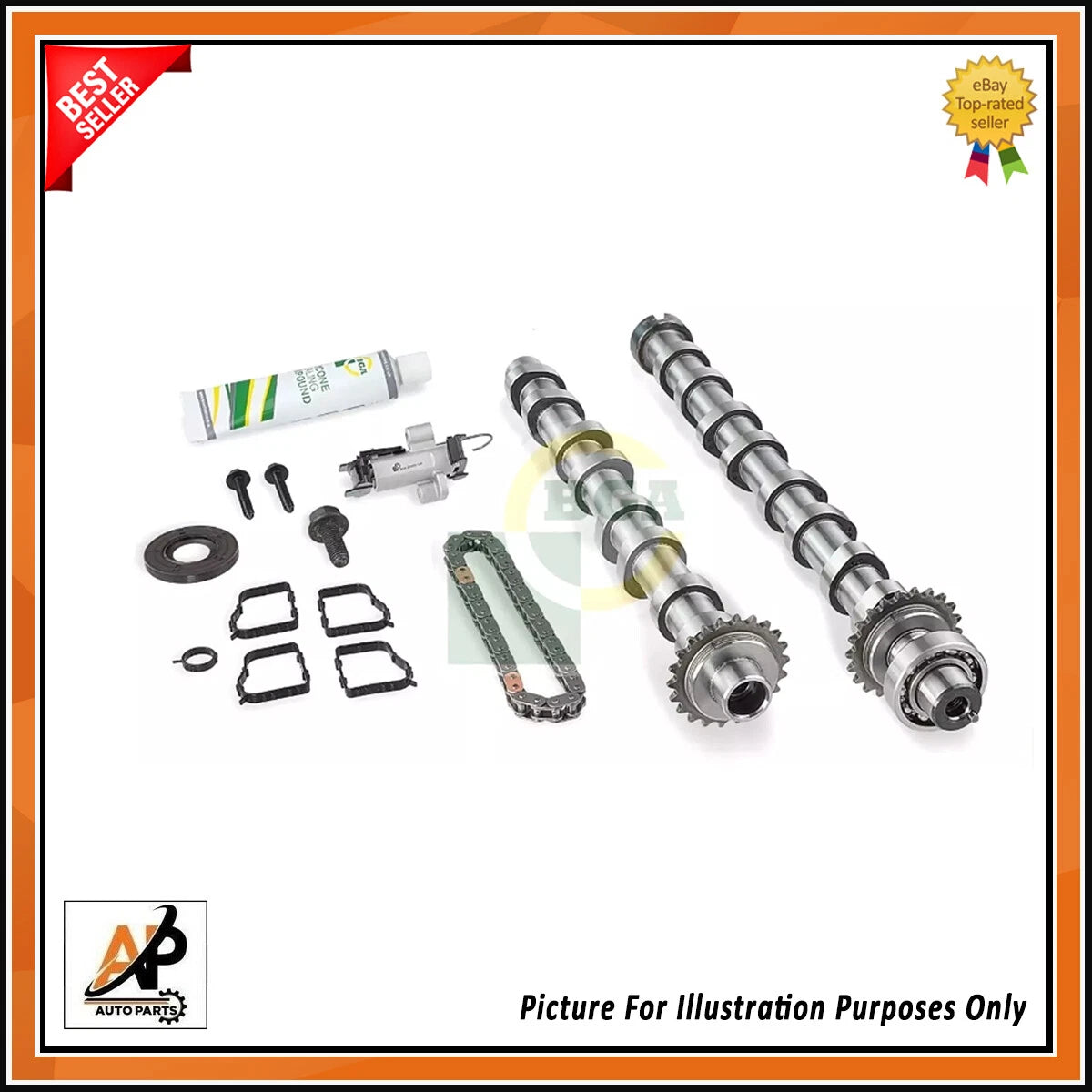 DV5R Camshaft Chain Kit 22 Links Heavy Duty for Citroen Peugeot (2002–2010)