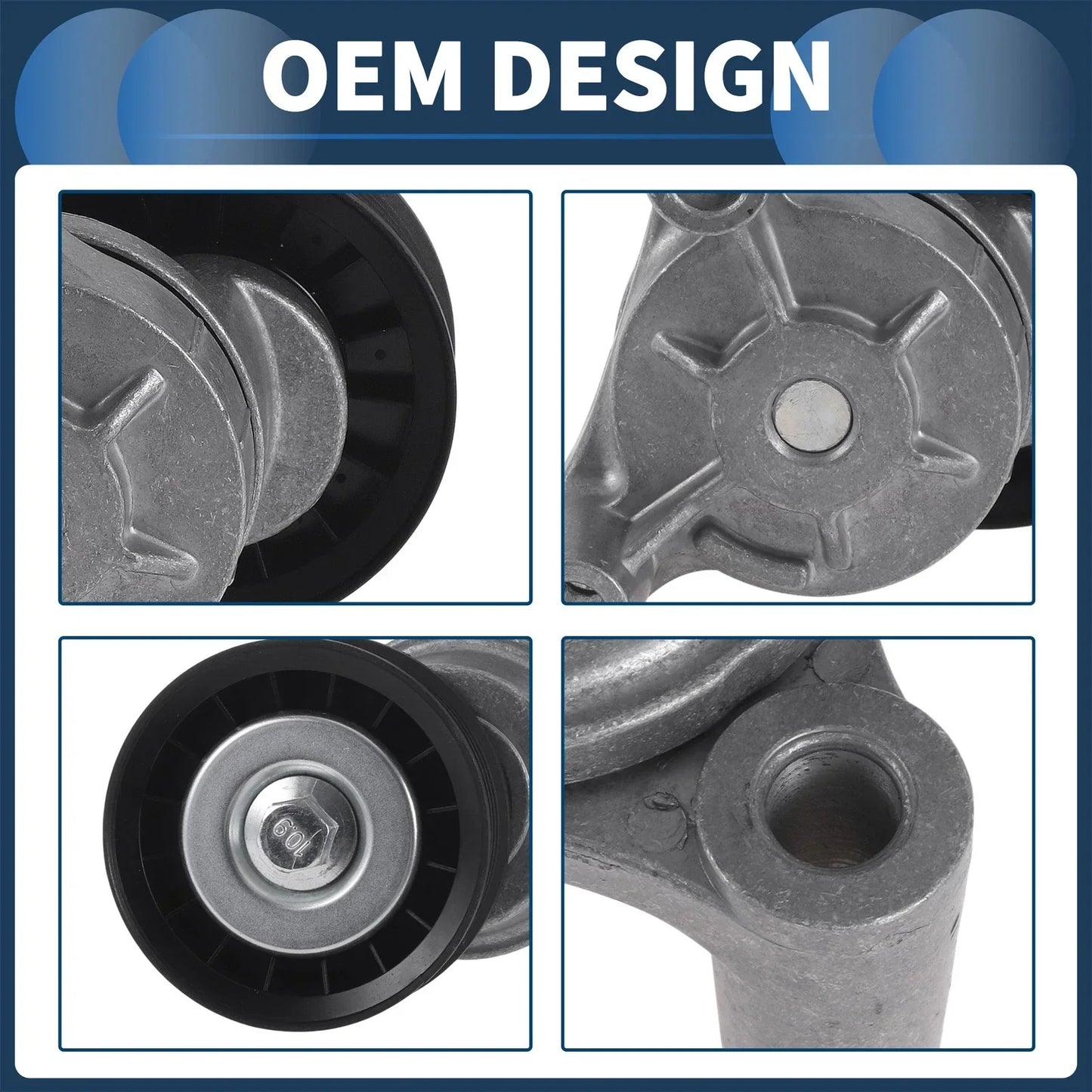 Belt Tensioner for Chevrolet Express 1500 (2009-2014) Metal 1 x Unit
