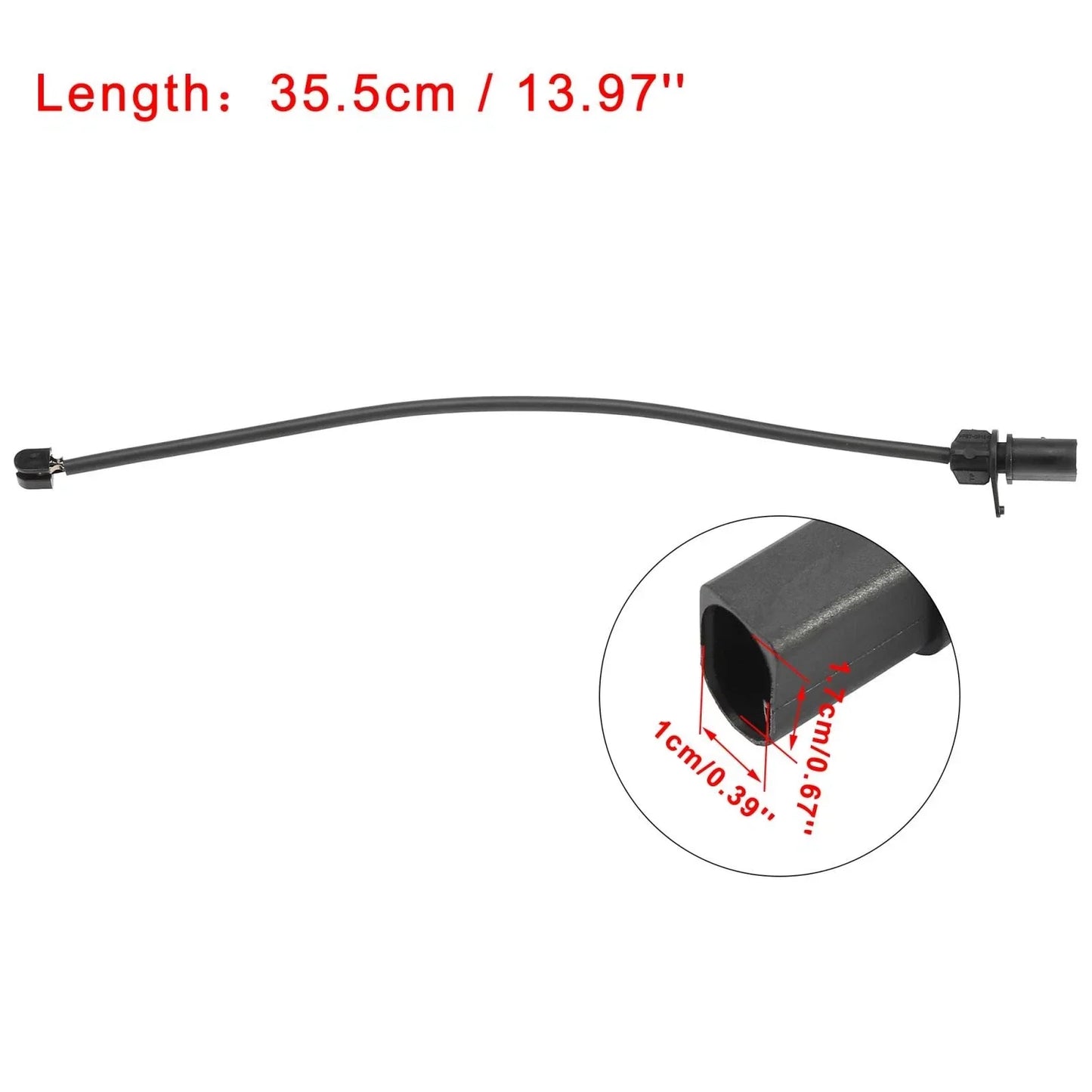 2 x Front Brake Pad Wear Sensors for Porsche Macan (2015-2018)