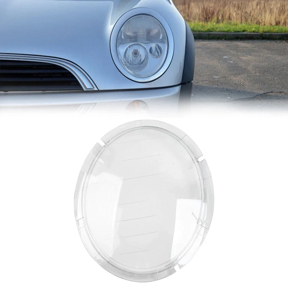 Clear Headlight Lens Cover for BMW Mini Cooper R50 R52 R53 (2001-2006)