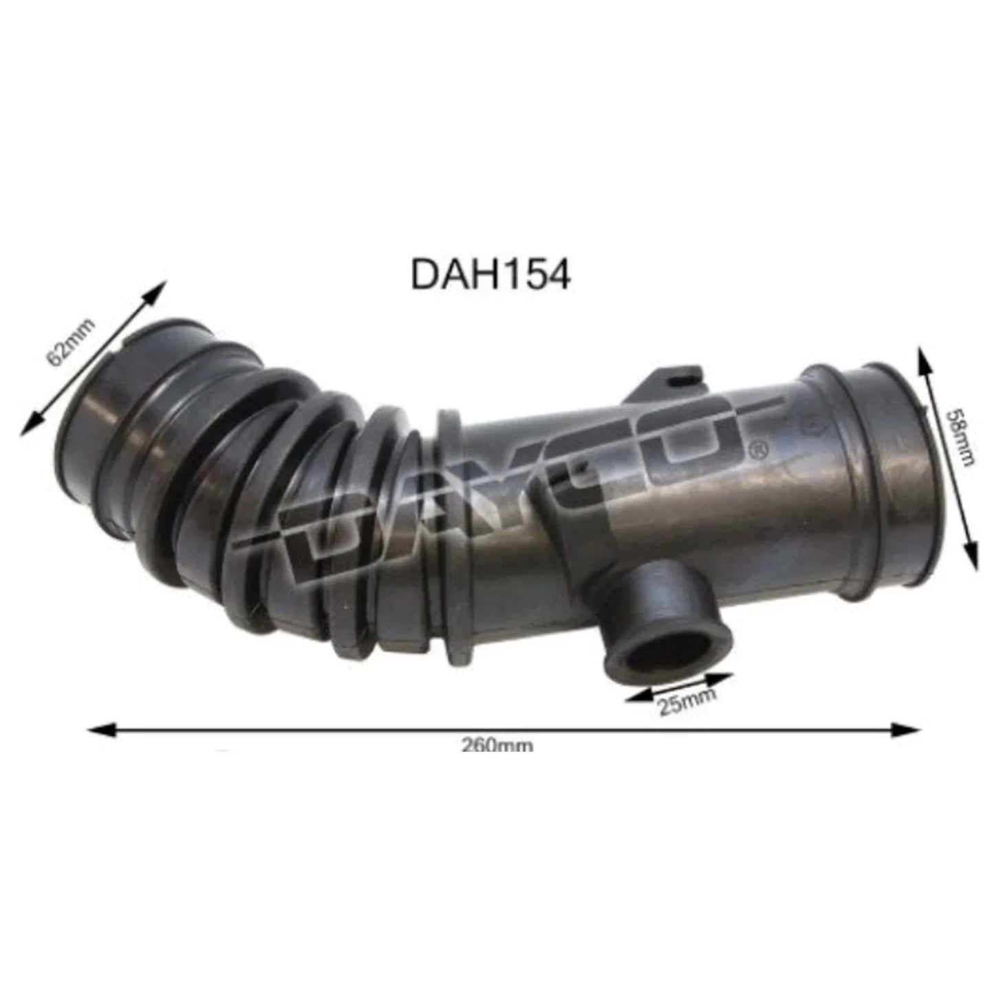 Air Intake Hose Cleaner for Toyota Corolla AE102R 1994-1999 4cyl 1.8L