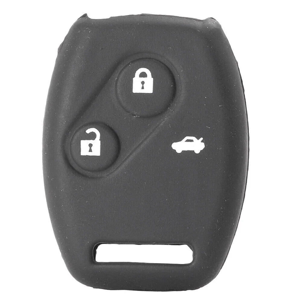 Silicone Remote Key Fob Shell for Honda Civic Accord Odyssey City Euro