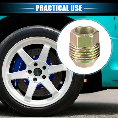 10pc M12x1.5 Wheel Lug Nuts for Chevrolet Equinox, Chrysler Sebring (2005-2017)