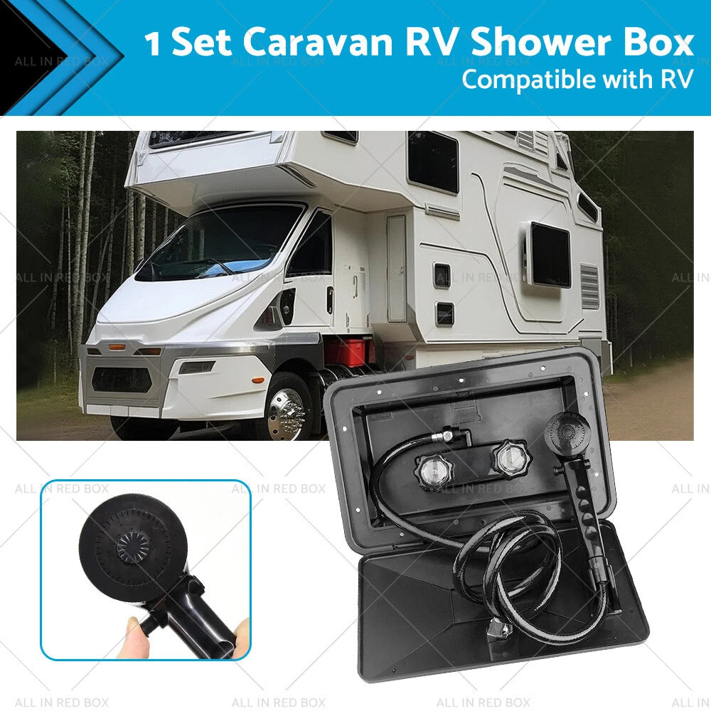 External Shower Box Kit for Caravan RV Camper Trailer Boat