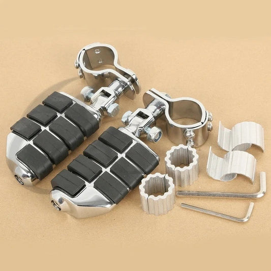 1 1/4'' 1 3/8'' Chrome Highway Bar Foot Peg for Harley Sportster 883 Touring