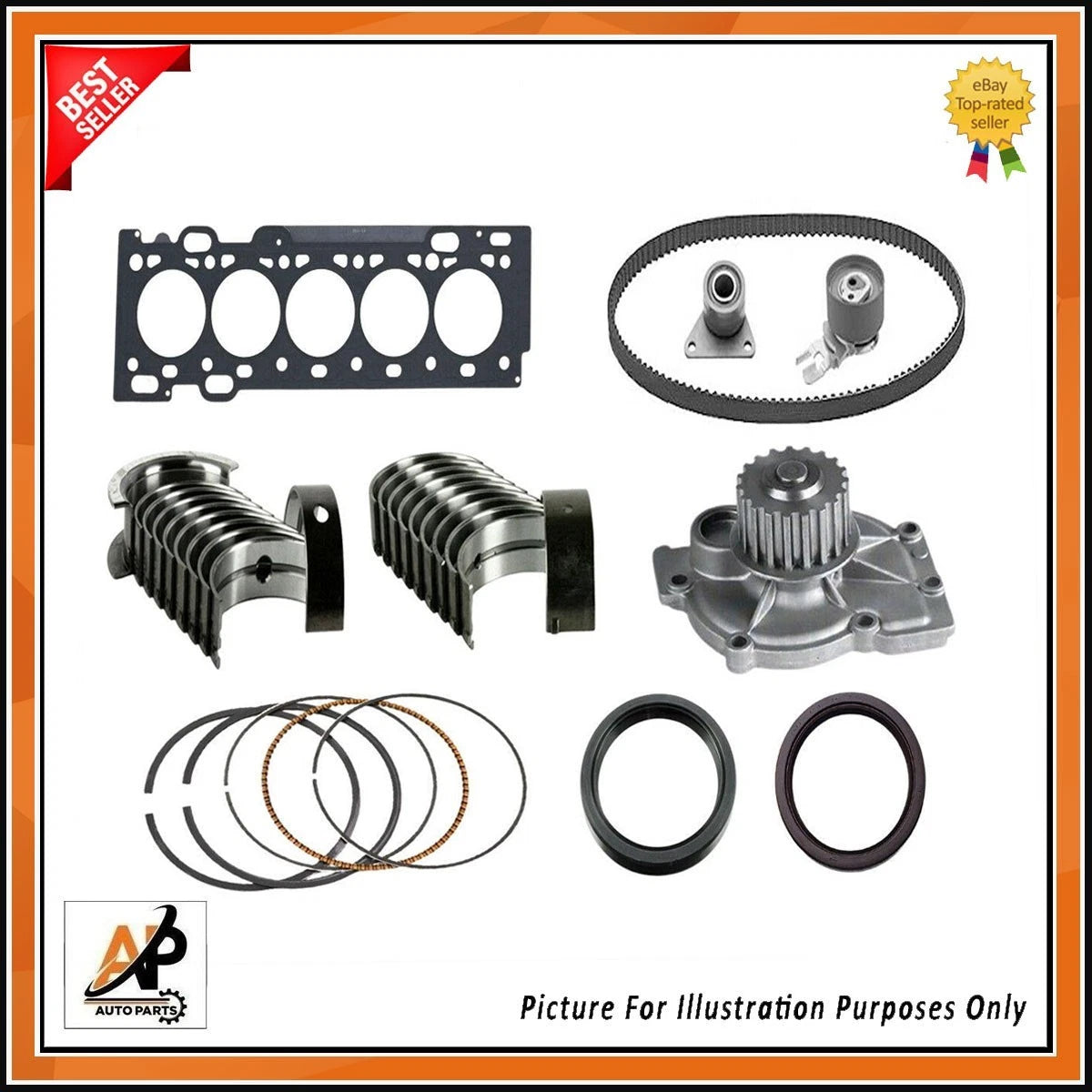 Engine Head Gasket Replacement Kit for Ford 2.5 ST RS HYDA (2010–2015)
