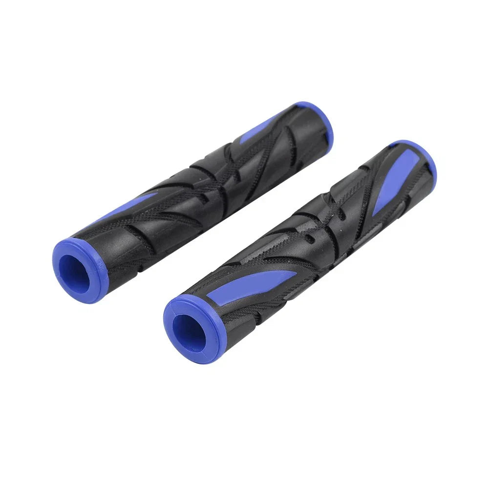 Universal Blue Brake Clutch Handle Bar Grips for Motorcycles